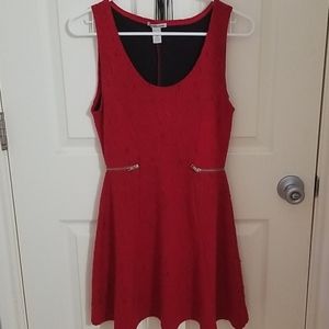 Red dress by Charlotte Russe